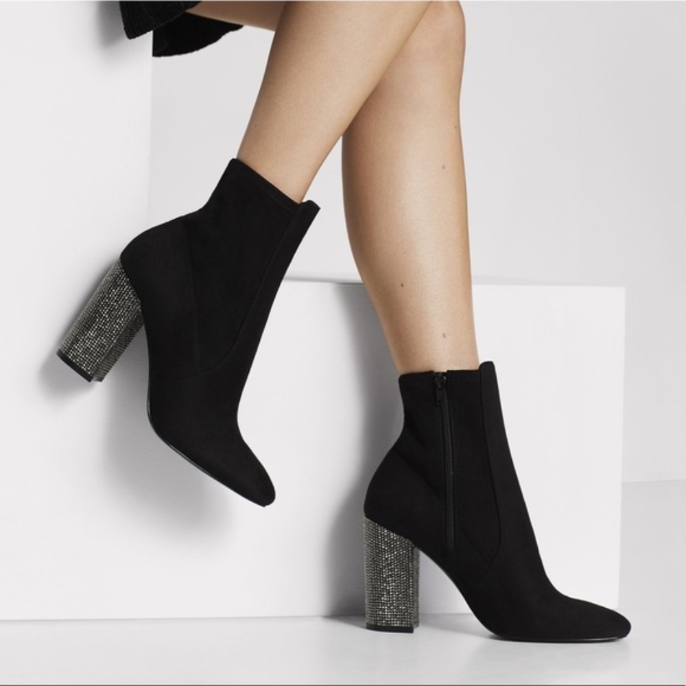 Aldo Aurella Black Boots / Booties Size 9